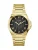 GUESS Analoog horloge ‘VINYL’  goud / zwart