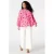MS Mode gebloemde blouse roze