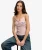 Athletic Essentials Cami Top met Knoopsluiting Pink