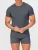 zd ZERO DEFECTS Onderhemd ‘Crew-neck T-shirt Egiptian cotton’  donkergrijs