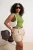 Trendyol Curve Dames Groen Effen Mouwloos Getailleerd Grote maten Blouses