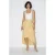 Hoog Taille Katoenen Poplin Midi Rok