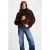 Morgan faux fur jas bruin