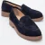 Bree Platform Penny Leren Loafer Dames
