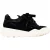 Alexander Mcqueen Court Chunky Sneakers in Zwart Suède