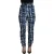 Patchwork Jeans Stijl Blauw