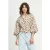 POM Amsterdam Blouse – Poplin Leopard Lush White