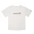 Girl’s Calvin Klein Junior Boxy Organic Cotton Logo T-Shirt in White marl