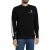 Sergio Tacchini Delman-Sweatshirt, Zwart