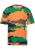 Dangerous DNGRS Shirt ‘Expansion’  groen / oranje / zwart / wit