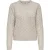 Jacqueline de Yong carmen l/s o-neck pearl pullover 15347819 birch