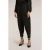 Motivi Carrot Pants With Cuff At The Bottom Black