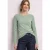 Effen shirt met lange mouwen