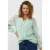 EsQualo Blouse Fancy Jacquard Jade