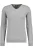 RAGMAN Trui V-halssteengrijs, Effen