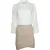Alice & Olivia, linnen overhemdjurk