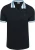 Sun68 Poloshirt Multistripes Collar Navy