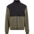 Urban Classics Colour Block Polar Fleece Jacket Black/olive