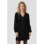 Anytime midi jurk met pailletten zwart