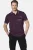 Jan Vanderstorm loose polo FRETU Plus Size donker donkerrood