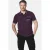 Jan Vanderstorm loose polo FRETU Plus Size donker donkerrood