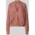 Only boxy fit gebreid jack met v-hals model ‘CAROL’