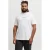 JACK & JONES PLUS SIZE regular T-shirt met backprint wit