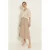CLAUDIA BY CLAUDIA STRÄTER midirok met linnen – zand