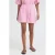 ICHI high waist gestreepte casual short roze