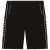 Givenchy Classic Fit zwarte short met logo aan de zijkant