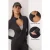 TRENDYOLMİLLA Dames Grijs Effen Getailleerd Sport Blazers
