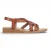 Blowfish Malibu Dames Scotch Tan Micro Wedge bandjes Sandals – April