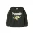 NAME IT MINI rechtvallend sweater met print – donkergroen