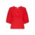 ICHI top rood rib gebreid