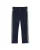 WE Fashion Broek  marine / wit