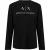 Armani Exchange Herenlogo T-Shirt (Zwart)