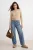 TRENDYOLMİLLA Dames Beige Effen Lang Regular fit Vesten