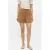 OBJECT regular waist casual short camel