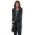 Vero Moda Doffy lang open vest voor dames, zwart