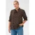 Kaffe Curve blousetop Plus Size met stippen – bruin