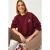 Geborduurd Crop Sweatshirt met Strik