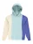 Urban Classics Sweatshirt  crème / turquoise / violetblauw