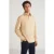 Geribde sweater met polokraag