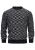 INDICODE JEANS Trui ‘Scott’  navy / grijs