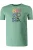 Marvelis Casual T-Shirt ronde hals groen, Bedrukt