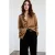 Mango blouse met stippen – bruin