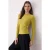 TRENDYOLMİLLA Dames Groen Effen Lang Getailleerd Blouses