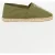 Ines de la Fressange Auriane Espadrilles Khaki Ecru