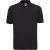 Russell Heren Klassiek Piqué Katoenen Polo Shirt (Zwart)