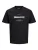 JACK & JONES Shirt  zwart / wit